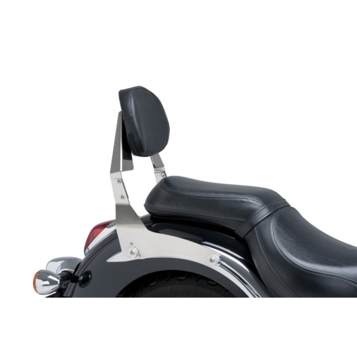 CUSTOM ACCES FIXED BACKREST FOR HYOSUNG GV650 AQUILA 05-11 STAINLESS STEEL