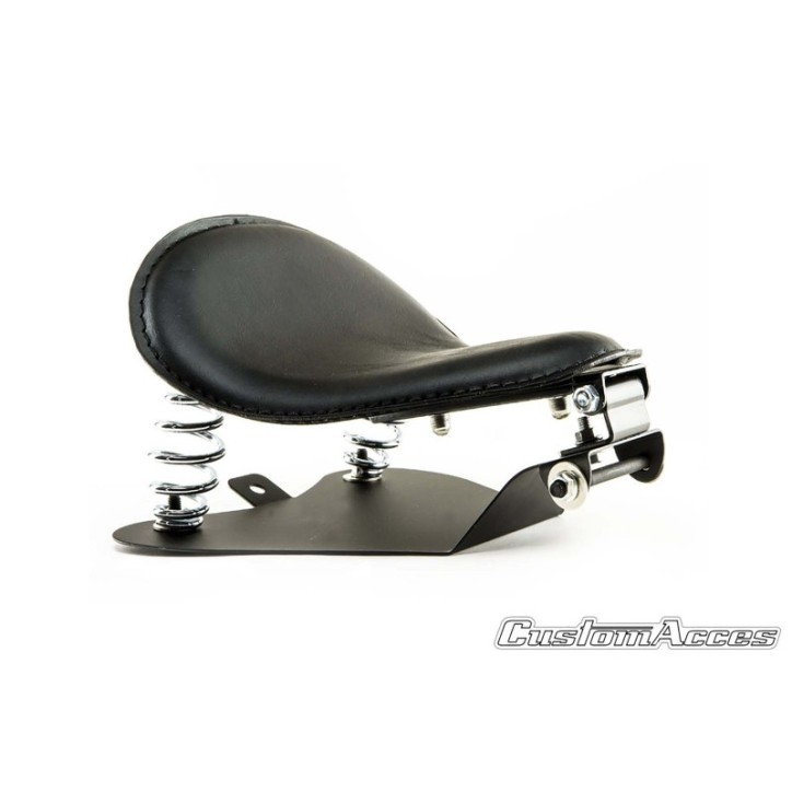 ACCES CUSTOM HOT ROT SEAT POUR HARLEY D. SOFTAIL HERITAGE CLASSIC FLSTC 07-18 NOIR