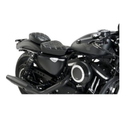 CUSTOM ACCES SALTILLO BEIFAHRERSITZ HARLEY D. SPORTSTER LOW 05-10 SCHWARZ