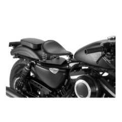 CUSTOM ACCES SELLA PASSEGGERO TACO HARLEY D. SPORTSTER 883 IRON 09-20 NERO