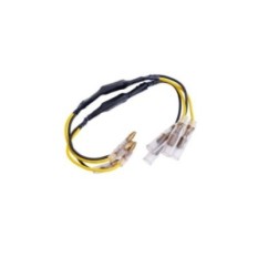 CUSTOM ACCES CABLES CONNECTORS FOR TURN SIGNALS UNIVERSAL COLOR BLACK