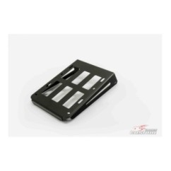 CUSTOM ACCES LUGGAGE RACK PLATE FIXED SISSYBAR BACKREST BLACK