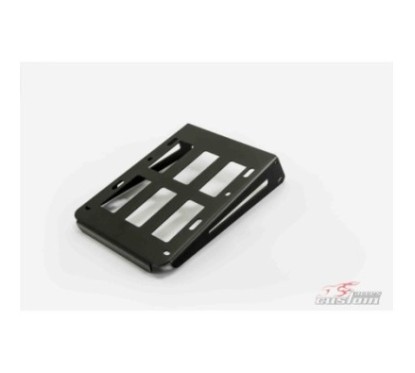 CUSTOM ACCES LUGGAGE RACK PLATE FIXED SISSYBAR BACKREST BLACK