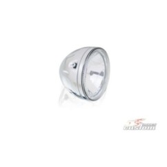 CUSTOM ACCES PHARE CENTRALE COULEUR INOX - COD. FA0002J - ApprouvE. Longueur : 137 mm. DiamEtre : 140 mm, (5-1 2).