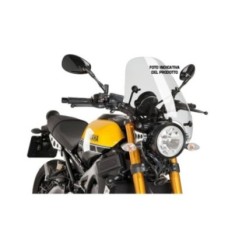 CUPOLINO PER FARO TONDO PUIG MODELLO CUSTOM I PER HONDA CB900F HORNET ANNO 02'-05' COLORE TRASPARENTE