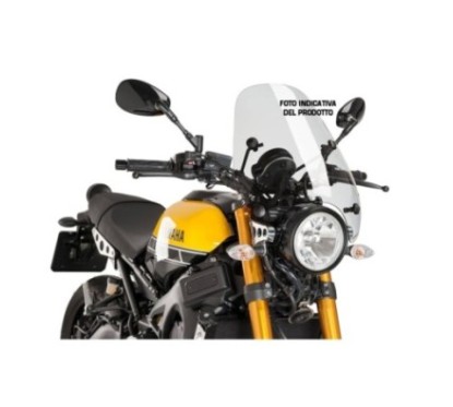 CUPOLINO PER FARO TONDO PUIG MODELLO CUSTOM I PER HONDA CB900F HORNET ANNO 02'-05' COLORE TRASPARENTE