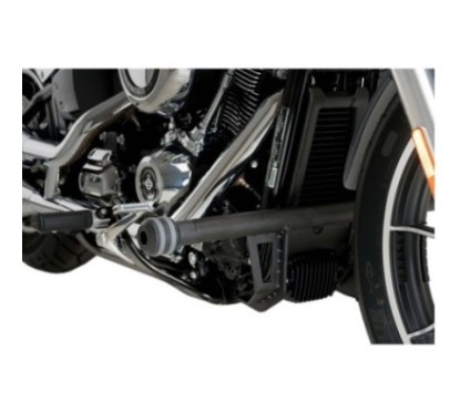 PUIG FRAME SLIDERS MOD. OPIE HARLEY D. SOFTAIL LOW RIDER FXLR 18-20 BLACK