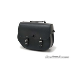 SAC LATERAL CUSTOM ACCES DROIT MOD. SANT LOUIS AVEC BASE METALLIQUE NOIR - COD. AP0011N - Comprend deux fermetures. Dimensions: