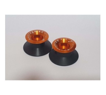 RACINGBIKE STAND SUPPORTS DARK SERIES SCREWS M8 COLOR ORANGE - COD. P080DKT - OFFER - Material: anodized aluminium