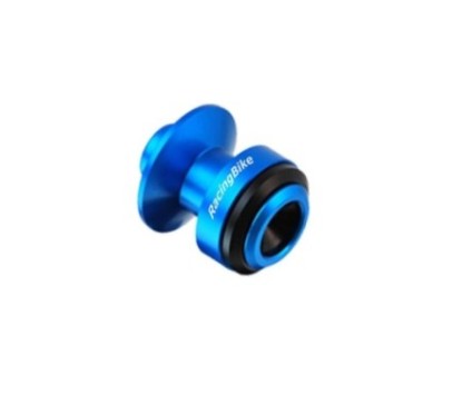 RACINGBIKE STAND SUPPORTS M6 SCREWS COLOR BLUE - COD. P060A - OFFER - Material: anodized aluminum CNC machined -