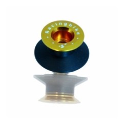 RACINGBIKE STAND SUPPORTS DARK SERIES M6 SCREWS GOLD COLOR - COD. P060DKO - OFFER - Material: anodized aluminium