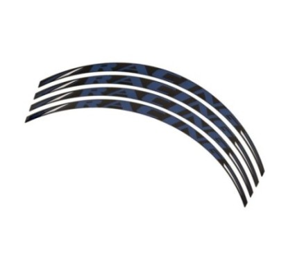 PUIG STICKERS FOR RACING RIMS BLUE - The set consists of 4 adhesive strips - COD. 5121A