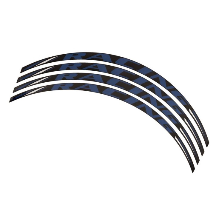 PUIG STICKERS FOR RACING RIMS BLUE - The set consists of 4 adhesive strips - COD. 5121A