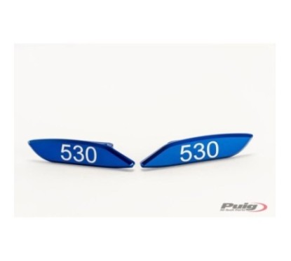 PUIG TAPPO FORO SPECCHIO PER YAMAHA T-MAX 530 ANNO 12-16 COLORE BLU