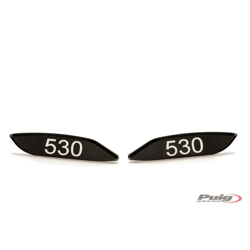 Cache-retroviseur Puig pour Yamaha T-Max 530 droit/gauche 17/19 noir