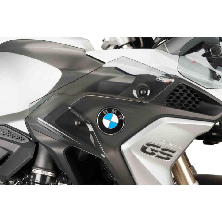 PUIG DEFLECTEUR LATERAL INFERIEUR POUR BMW R1200 GS/EXCLUSIVE/RALLYE 17-18 FUMEE CLAIR