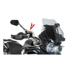 DEFLECTEUR DEMI-GUIDON PUIG BMW F750 GS 18-24 FUMEE CLAIRE