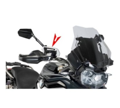 DEFLECTEUR DEMI-GUIDON PUIG BMW F750 GS 18-24 FUMEE CLAIRE