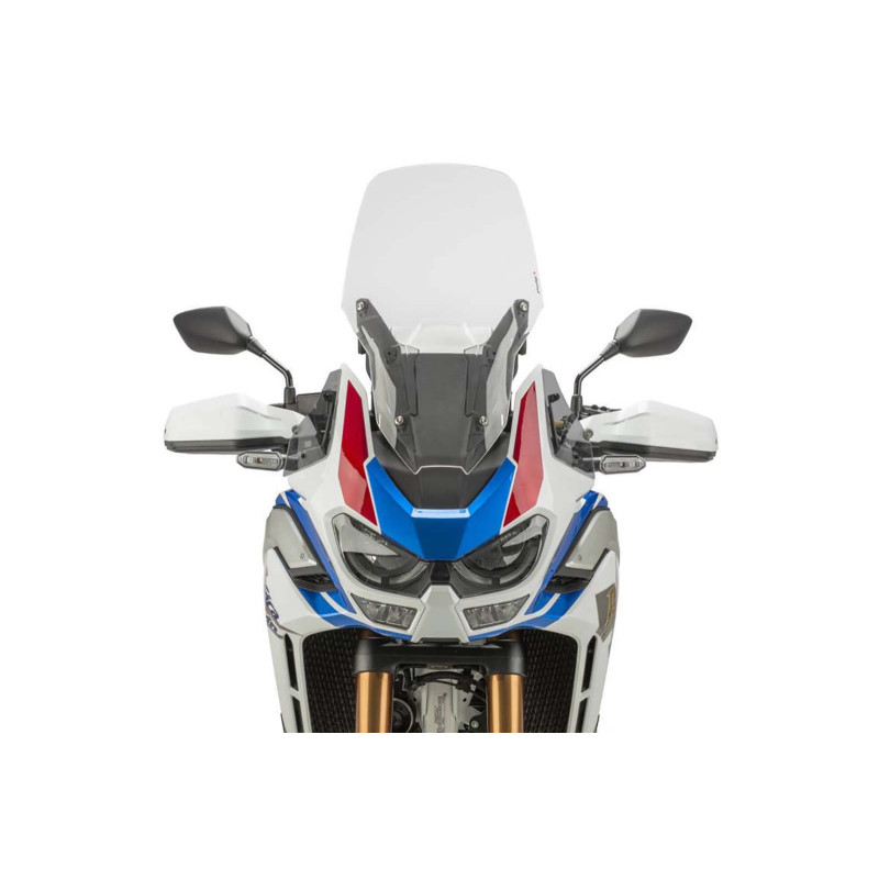 Becquet de pare-brise additionnel Puig pour Honda Africa Twin Adventure Sports 2020-2023, fume fonce