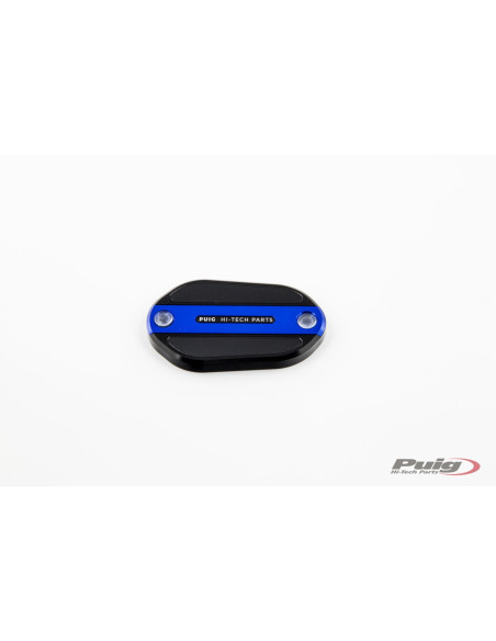 Tapon deposito liquido freno delantero Puig para Kawasaki Ninja 400 18 24 azul
