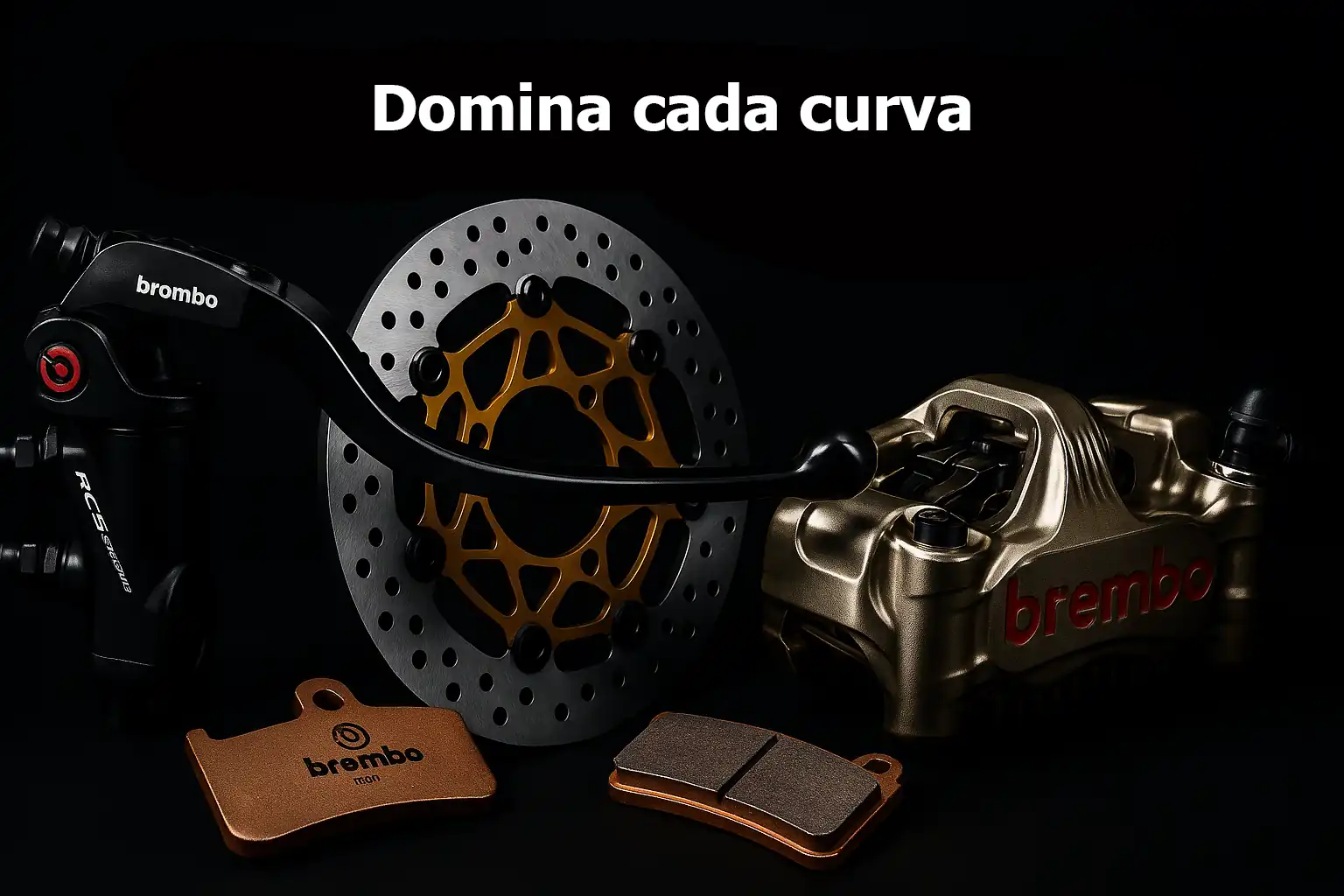 Bomba de freno Brembo y disco de freno