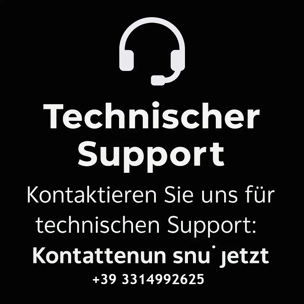 technische Unterst&uuml;tzung