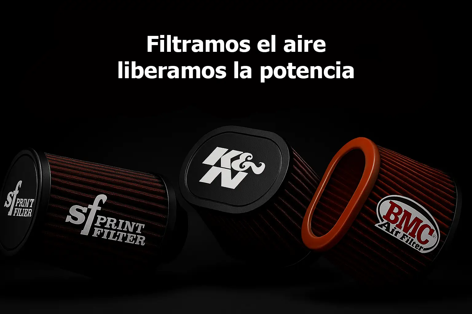 filtro de aire de carreras